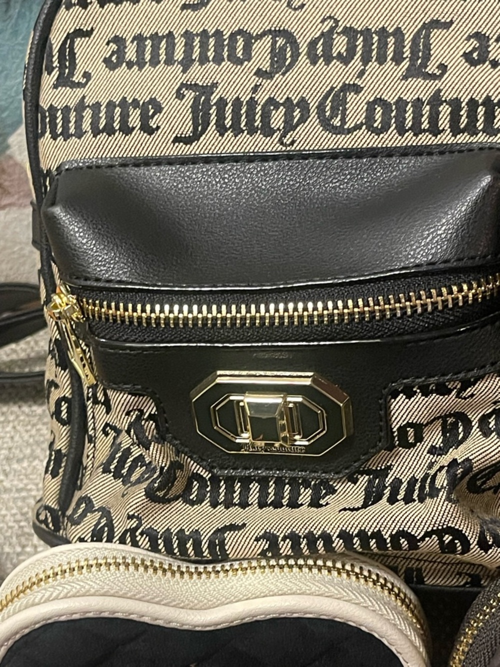 🍎Juicy Couture backpack and heart coin purse. Back to School bundle. NWOT.